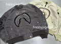 A BATHING APE TONAL CHAIN STITCH SHARK BOMBER JACKET