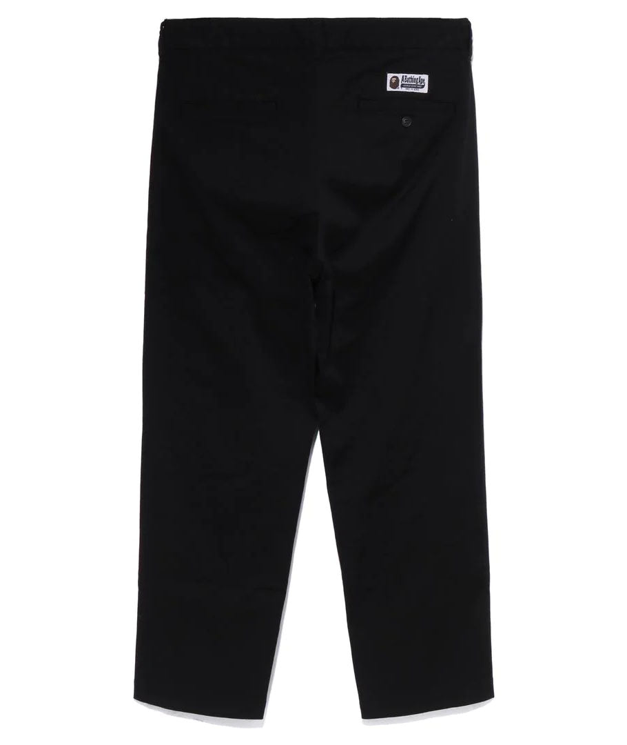 Ape One Point Loose Fit Chino Pant XL 黒-