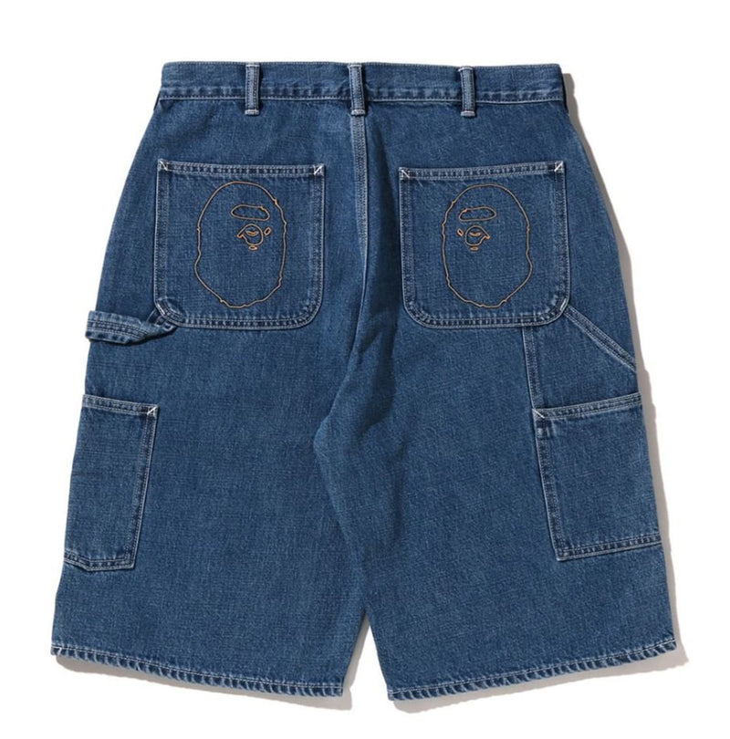 A BATHING APE PAINTER SHORTS