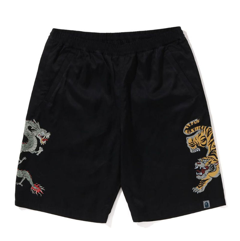 A BATHING APE JAPANESE MOTIF SHORTS