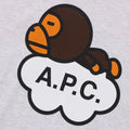 A BATHING APE BAPE x A.P.C. MILO WIDE TEE