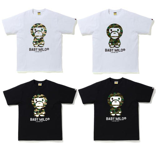 A BATHING APE 1ST CAMO BABY MILO TEE