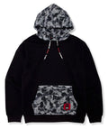 HUGO x Mr. BATHING APE COTTON JERSEY HOODIE WITH CAMOUFLAGE PATTERN