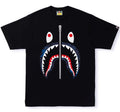 A BATHING APE SAND CAMO SHARK TEE