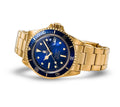 A BATHING APE CLASSIC TYPE-1 BAPEX Self-Winding Watch Blue