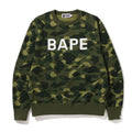 A BATHING APE COLOR CAMO CRYSTAL STONE RELAXED FIT CREWNECK