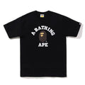 A BATHING APE MENS COLLEGE TEE -ONLINE EXCLUSIVE-