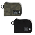 A BATHING APE PORTER JACQUARD CAMO MINI WALLET
