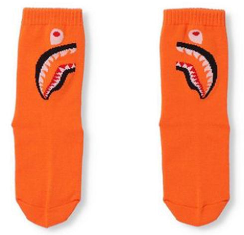 Bape sales shark socks
