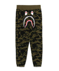 A BATHING APE 1ST CAMO WIDE FIT SHARK SWEAT PANTS