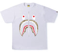 A BATHING APE SAND CAMO SHARK TEE