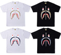 A BATHING APE SAND CAMO SHARK TEE