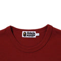 A BATHING APE COLLEGE HEAVY WEIGHT TEE