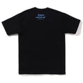 A BATHING APE BLOCK CHECK WGM APE HEAD TEE