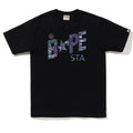 A BATHING APE TIE DYE BAPE STA LOGO TEE