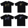 A BATHING APE TIE DYE BAPE STA LOGO TEE