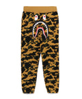 A BATHING APE 1ST CAMO WIDE FIT SHARK SWEAT PANTS