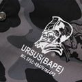 A BATHING APE URSUS CAMO COACH JACKET