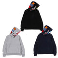A BATHING APE SHARK PULLOVER HOODIE