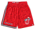 A BATHING APE BAPE x M&N Mitchell & Ness MIAMI HEAT JERSEY SHORTS