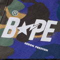 A BATHING APE BAPE x HERON PRESTON MIX 1ST CAMO DUCK TRACKER JACKET