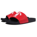 A BATHING APE MENS COLLEGE SLIDE SANDALS -ONLINE EXCLUSIVE-