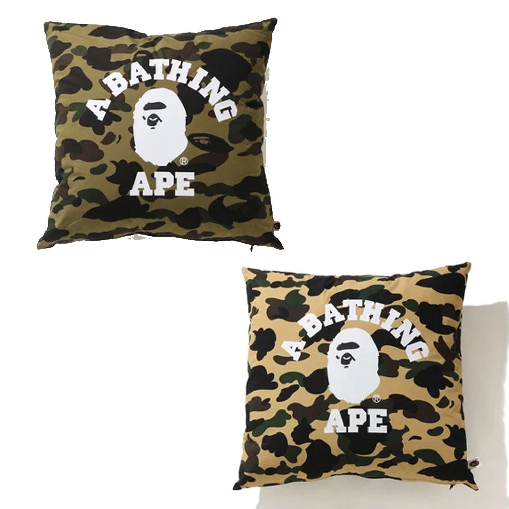 A BATHING APE BAPE Men's Goods 1ST Camo Pillow Case L Set Authentic - BRAND  NEW