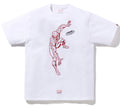 A BATHING APE BAPE X MARVEL SPIDER-MAN TEE