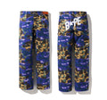 A BATHING APE BAPE x HERON PRESTON MIX !ST CAMO DUCK PAINTER PANTS