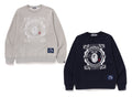 A BATHING APE JAPANESE MOTIF CREWNECK ( RELAXED FIT )