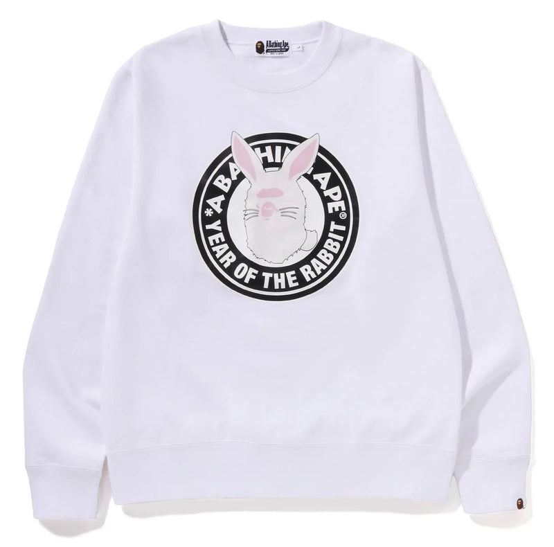 A BATHING APE YEAR OF THE RABBIT CREWNECK