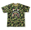 A BATHING APE BIG ABC CAMO SHARK TEE
