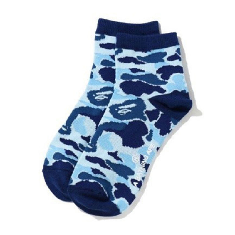 A BATHING APE ABC CAMO ANKLE SOCKS - happyjagabee store