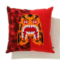 A BATHING APE COLOR CAMO TIGER SQUARE CUSHION