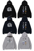 A BATHING APE BAPE x NEIGHBORHOOD RELAXED FIT PULLOVER HOODIE