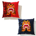 A BATHING APE COLOR CAMO TIGER SQUARE CUSHION