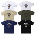 A BATHING APE MENS COLLEGE TEE -ONLINE EXCLUSIVE-