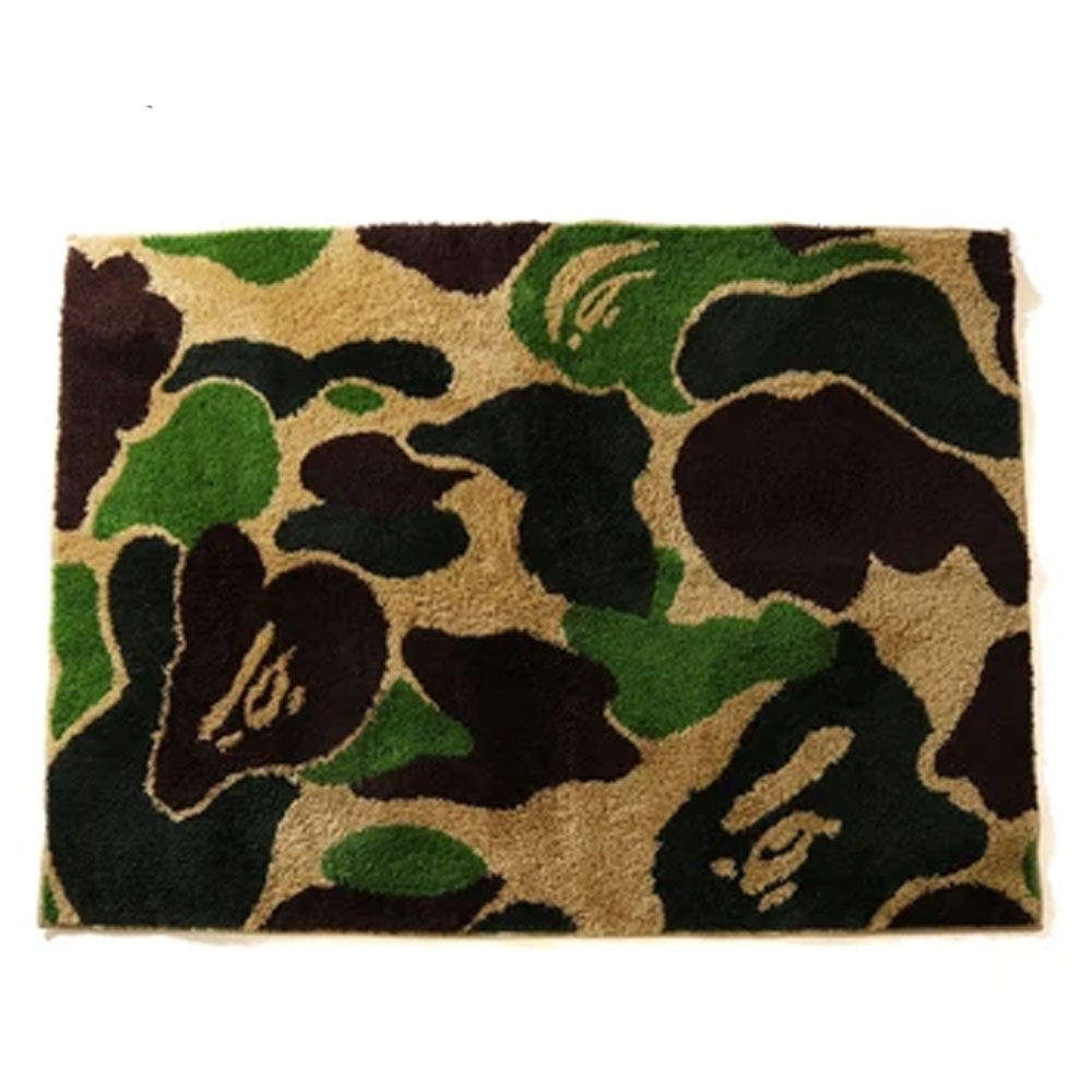 A BATHING APE ABC CAMO BIG RUG MAT – happyjagabee store