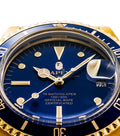 A BATHING APE CLASSIC TYPE-1 BAPEX Self-Winding Watch Blue