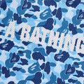 A BATHING APE ABC CAMO MESH RELAXED L/S TEE