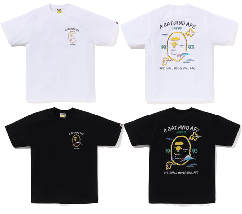 A BATHING APE JAPAN SOUVENIR TEE #2 (JAPAN LIMITED )