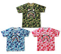 A BATHING APE ABC CAMO SHARK TEE