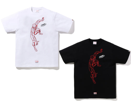 A BATHING APE BAPE X MARVEL SPIDER-MAN TEE