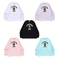 A BATHING APE COLLEGE L/S TEE