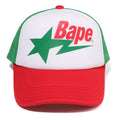 A BATHING APE BAPE STA MESH CAP