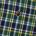 A BATHING APE NIMI BAPE CHECK LOOSE FIT S/S SHIRT