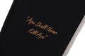 A BATHING APE MULTI FONTS SWEAT PANTS