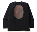 A BATHING APE BIG APE HEAD L/S TEE