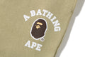 A BATHING APE MULTI FONTS SWEAT PANTS