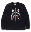 A BATHING APE SHARK L/S TEE